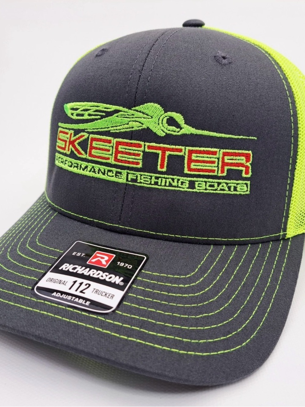 Skeeter Boats Mesh Adjustable Snapback Richardson 112 Trucker Hat